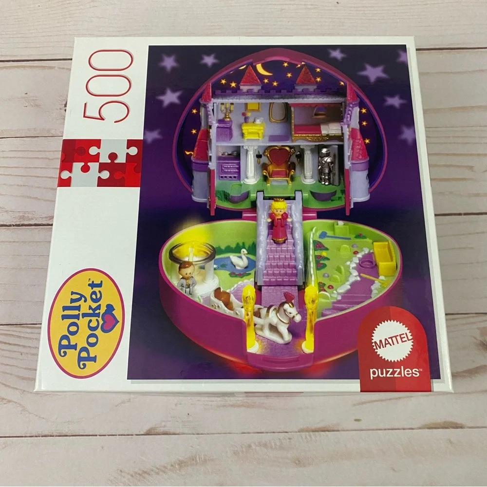 Polly Pocket 500 Piece Jigsaw Puzzle + Mini Poster NEW